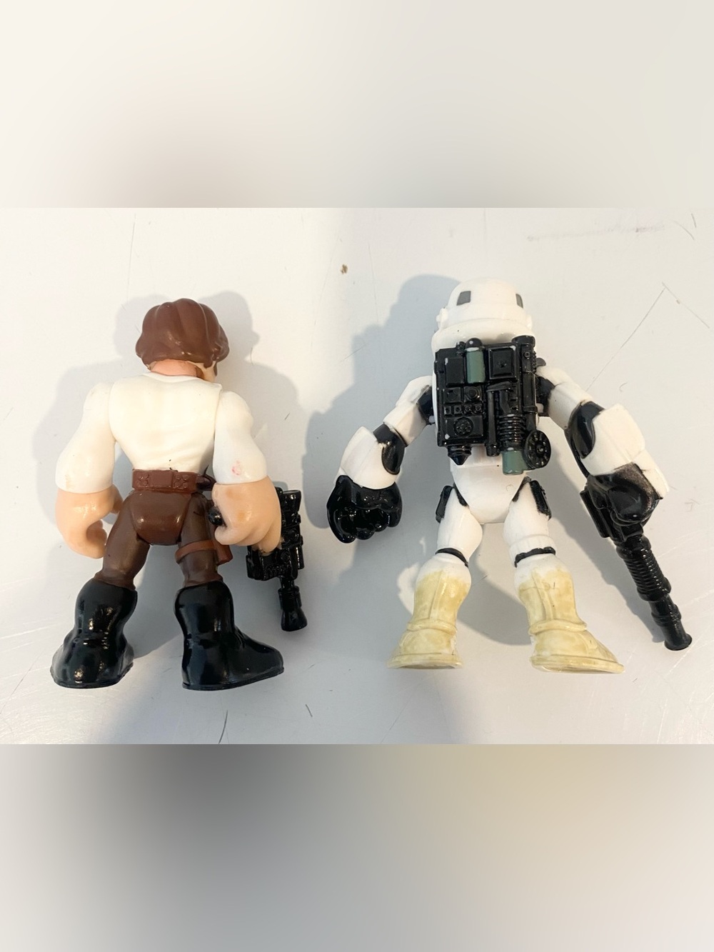 Star Wars Galactic Heroes Figure Lot 6 Dooku Han Solo Obi-Wan Chewbacca - Picture 3 of 7